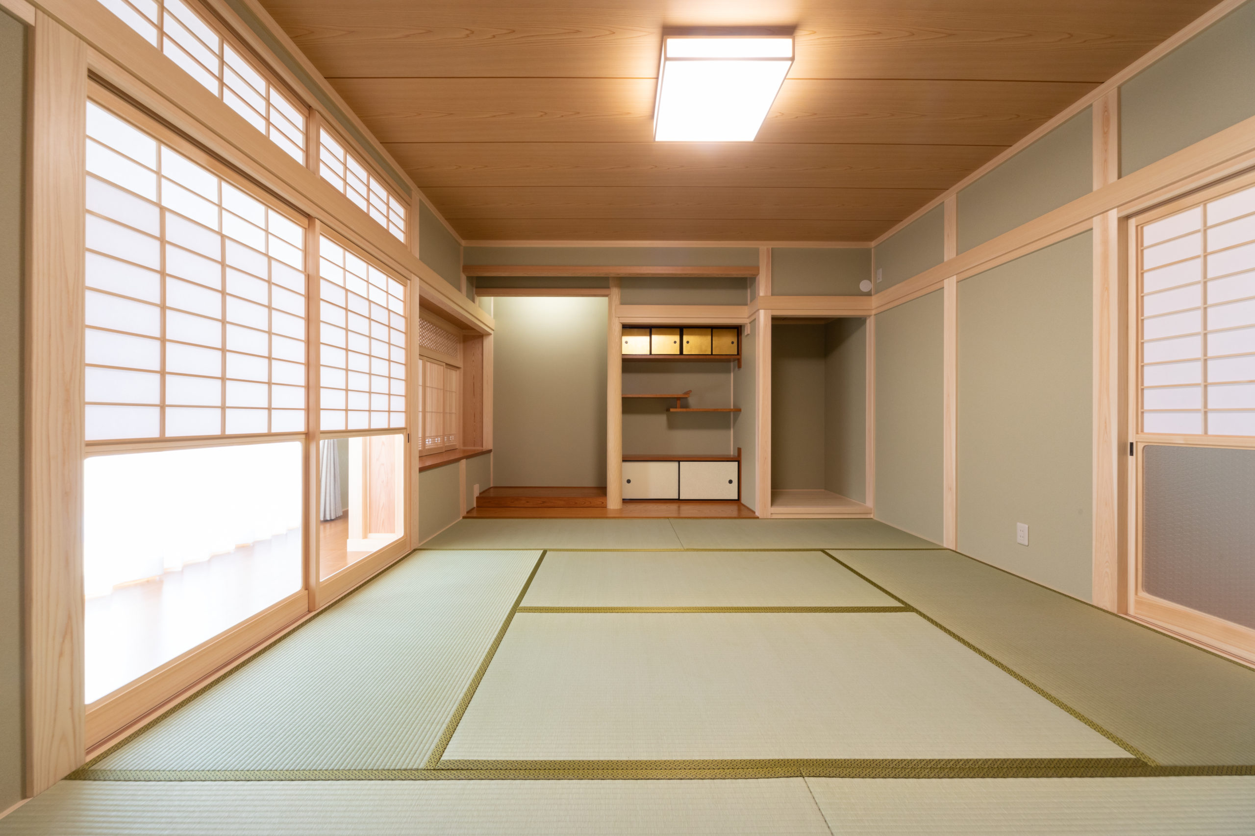 格式のある「真」の和室のある家