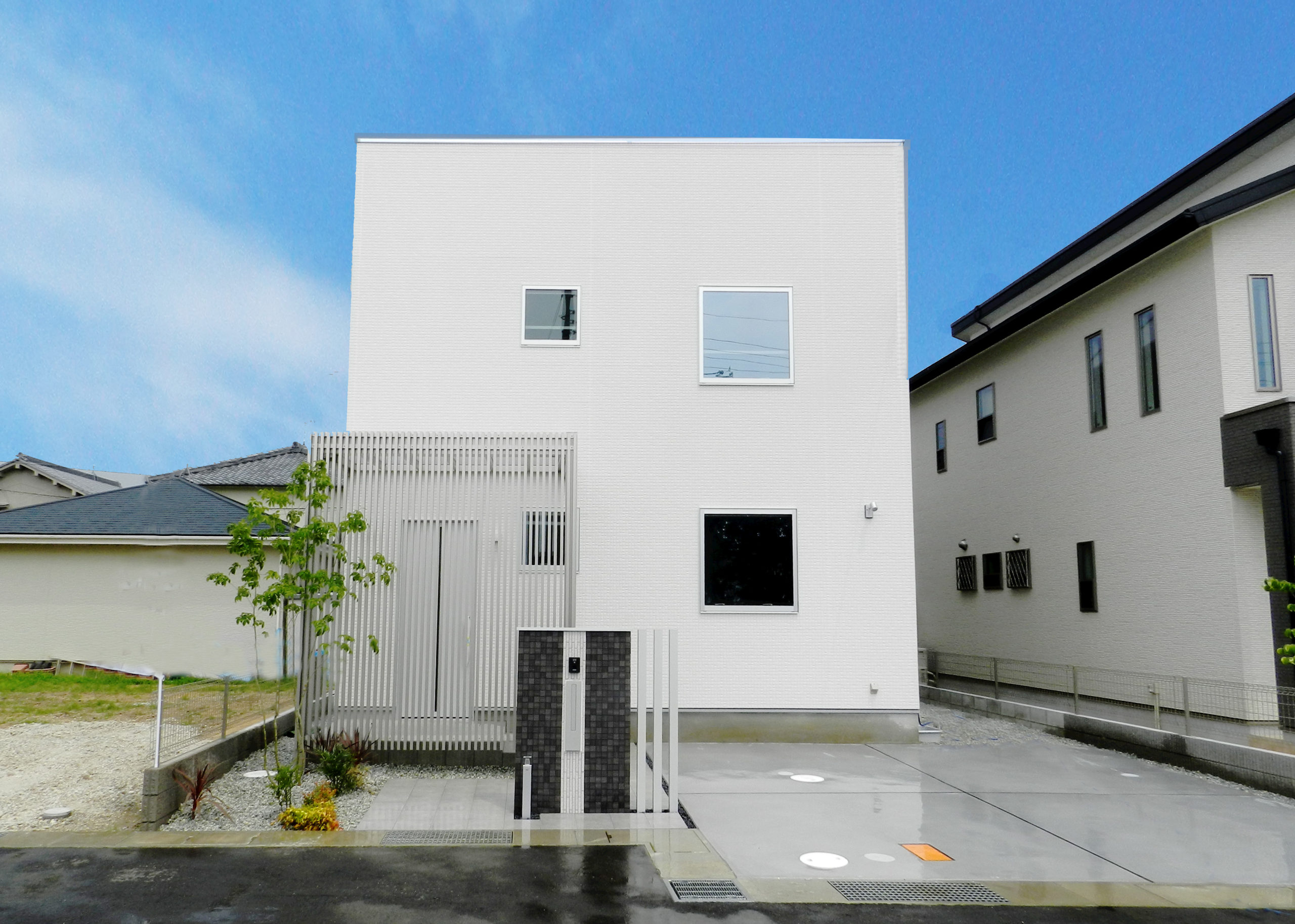 シンプルで美しい!キューブの家